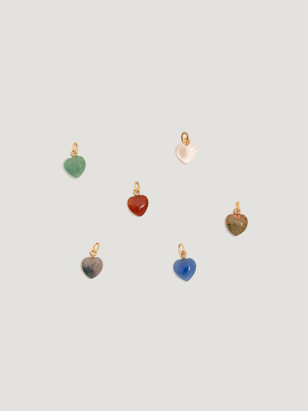 Ciondolo Cuore in pietra dura