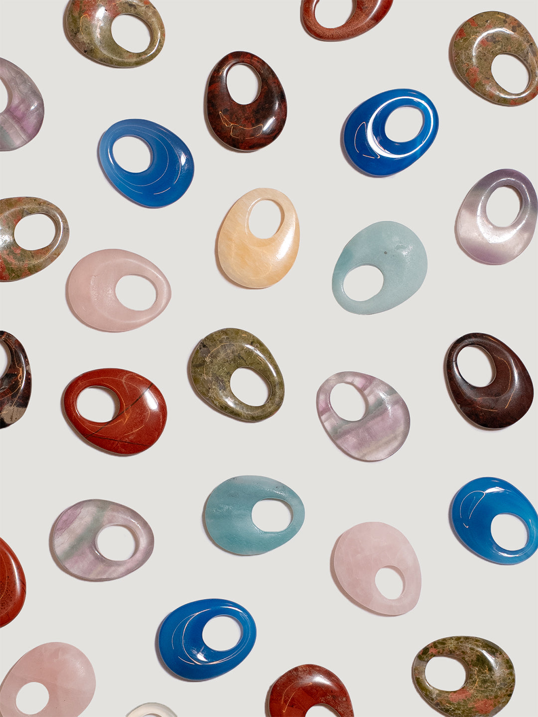 Ciondolo Goccia in pietra dura