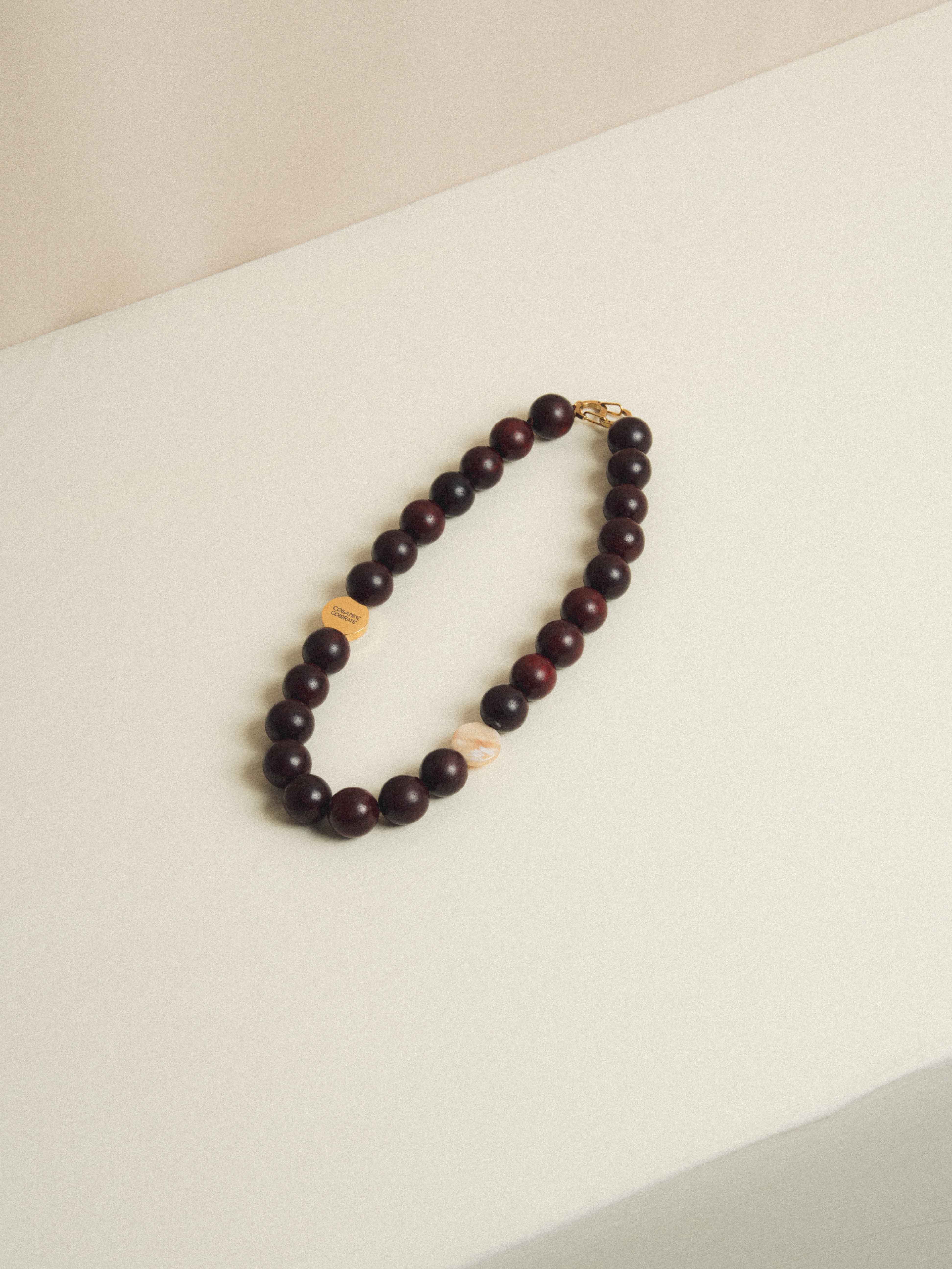 collanine colorate collana legno e madreperla