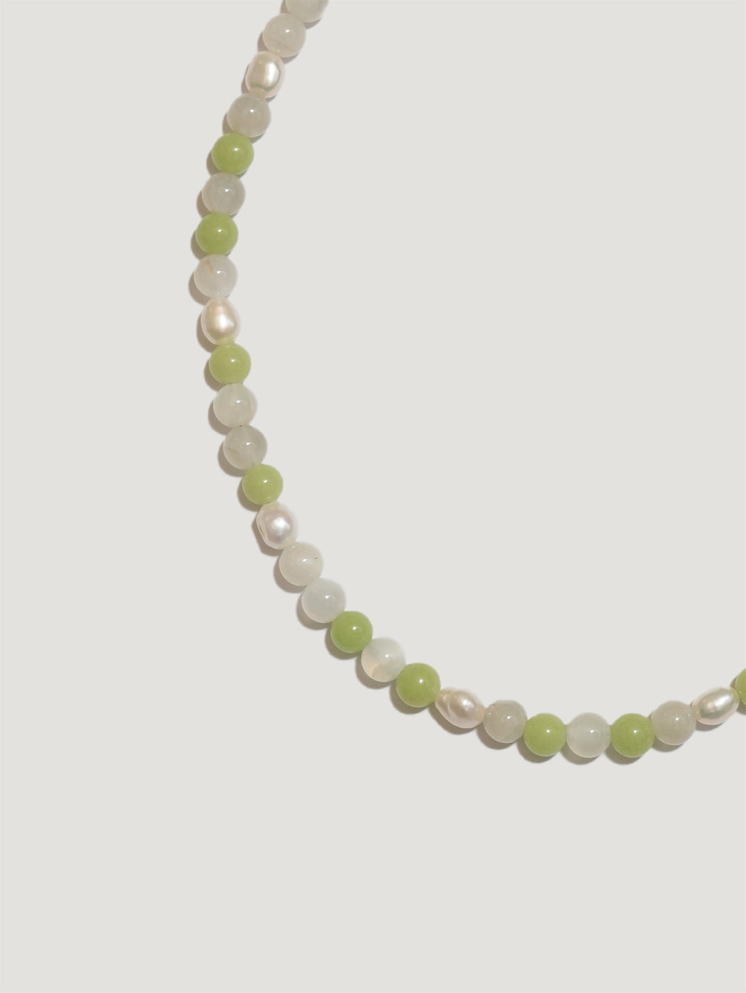 Pietra di luna e perle