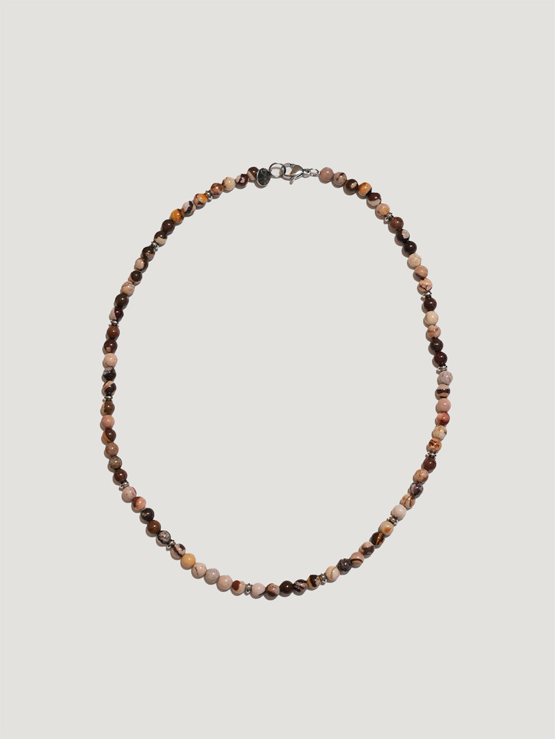 Round diaspro zebrato