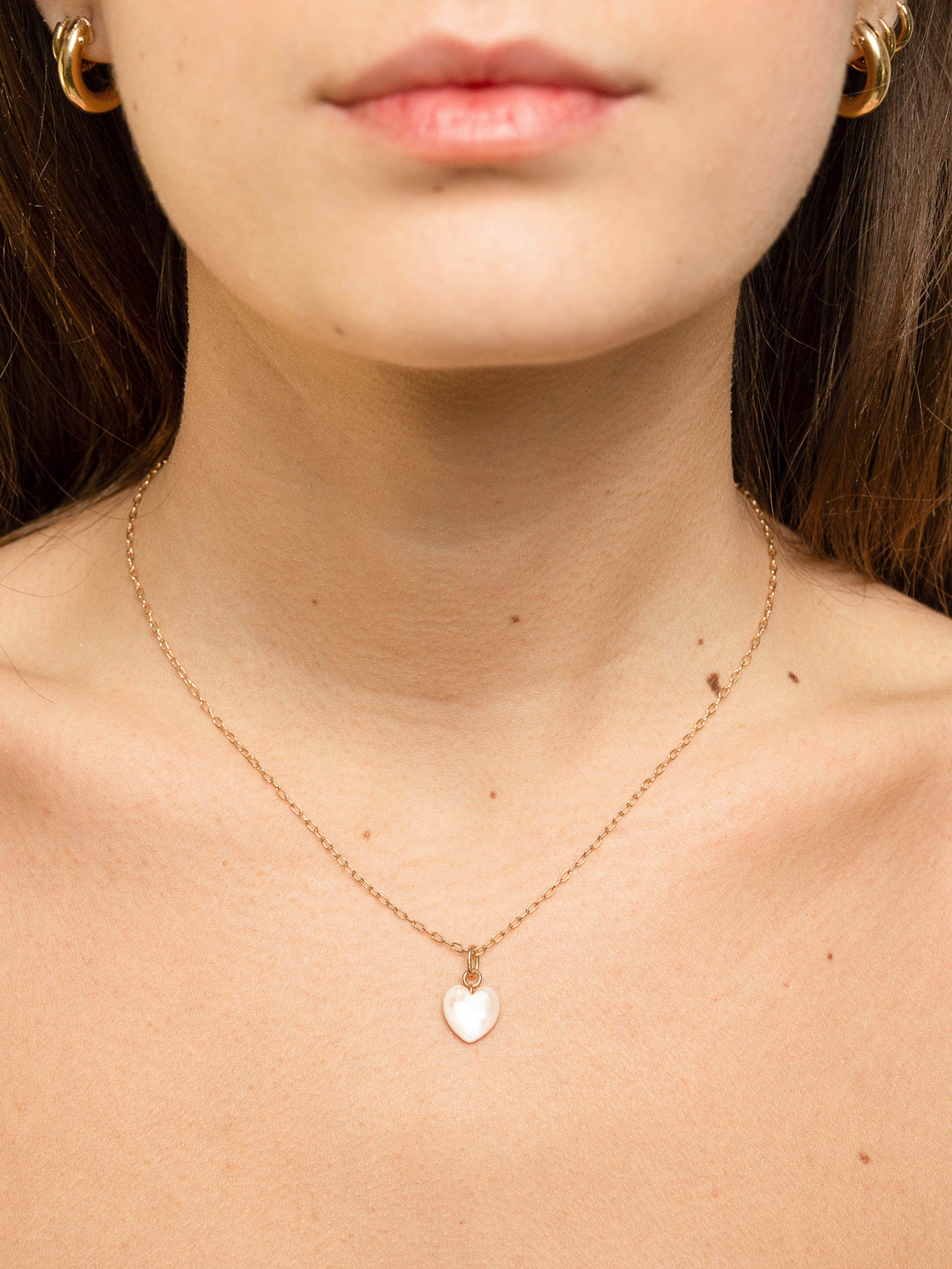 Ciondolo Cuore in pietra dura