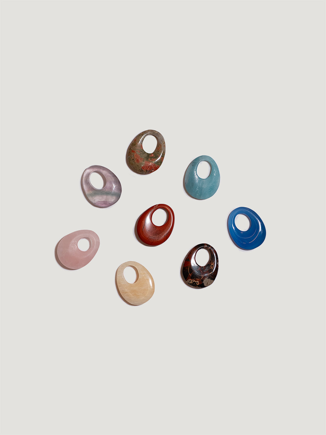 Ciondolo Goccia in pietra dura