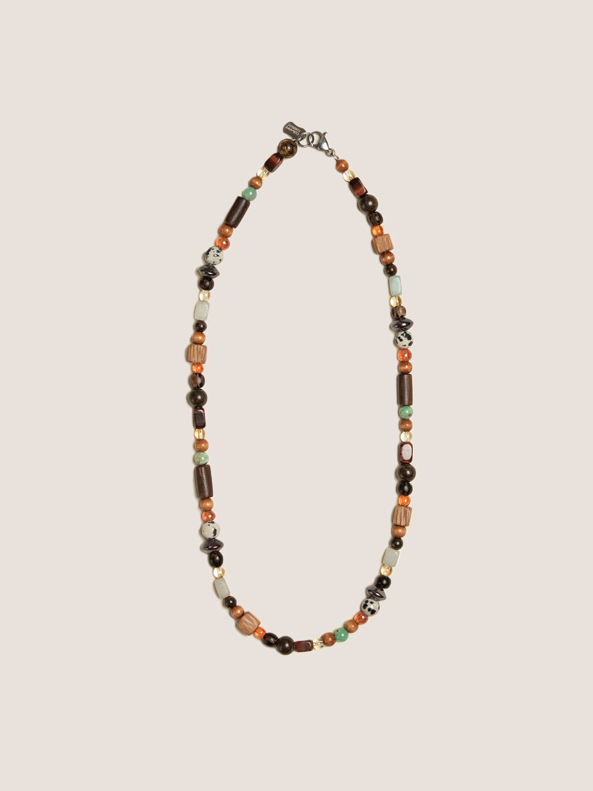 collanine colorate collana mix materiali amazzonite legno 