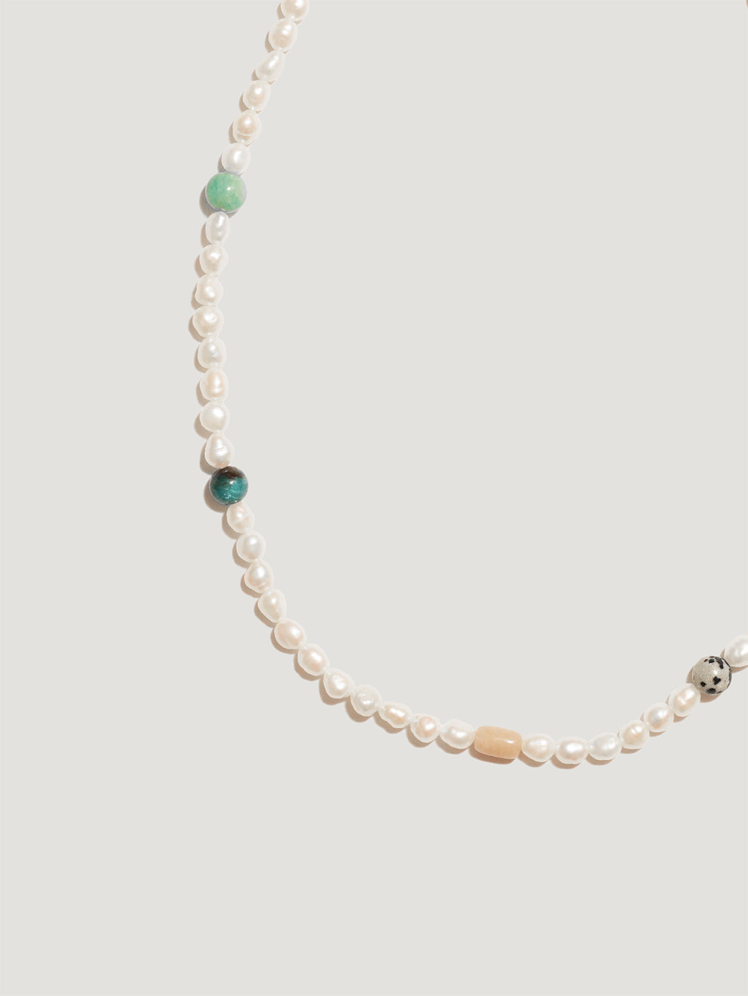 collanine colorate collana in perle e pietre dure